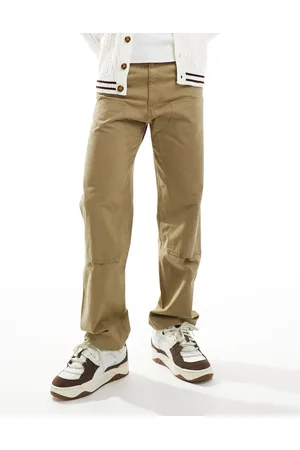JACK & JONES Loose fit painter pants in beige