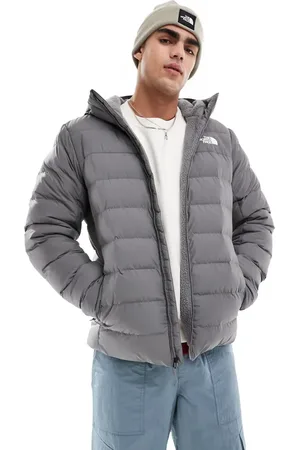 The North Face Aconcagua 3 lined padded hoodie jacket in pearl