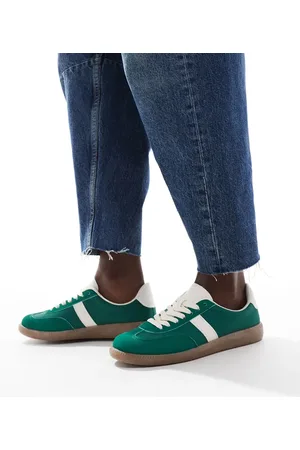 London Rebel Cally sneakers with gum sole in