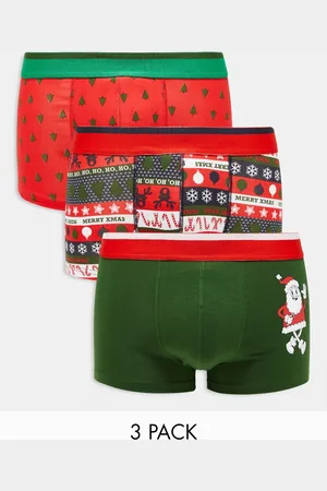 Only & Sons 3 pack giftbox christmas trunks