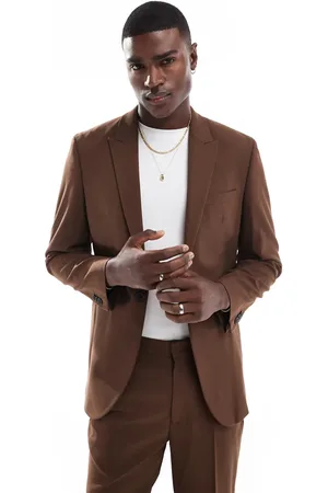 ASOS Regular suit jacket in twill