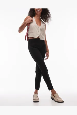 MANGO Slim fit leggings in
