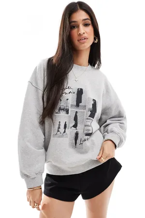 4th & Reckless Runway polaroid sweatshirt in