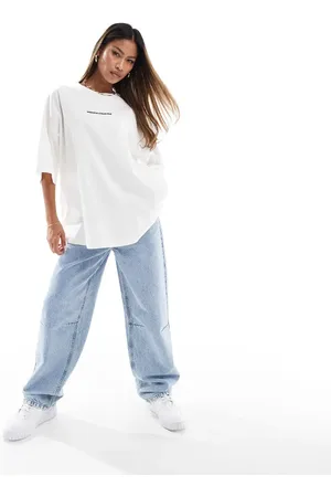 ASOS Weekend Collective baggy fit jeans in light wash