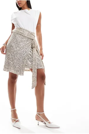 Never Fully Dressed Jaspre embellished mini skirt in