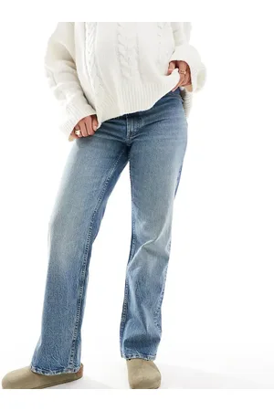 ASOS ASOS DESIGN Maternity comfort stretch straight leg jeans in mid