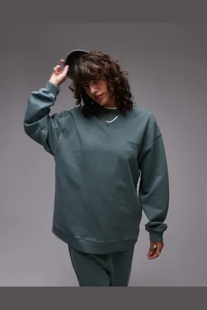 Topshop Community graphic oversized sweat in - part of a set