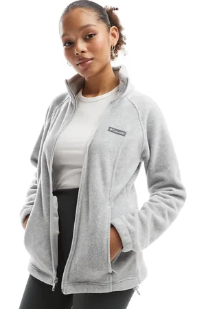 Columbia Benton springs full zip fleece in cirrus heather