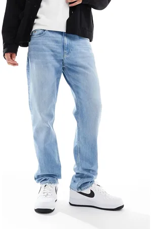 Tommy Hilfiger Ethan relaxed straight jeans in light wash