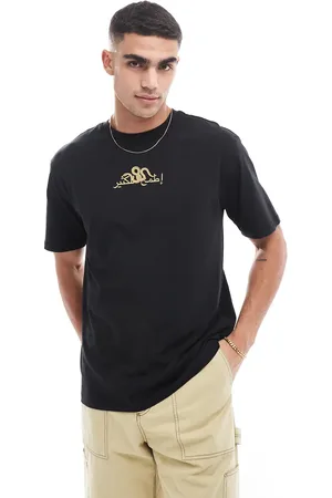 Only & Sons Oversized t-shirt with snake back print in