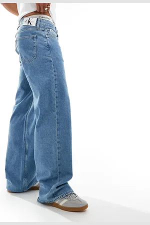 Calvin Klein 90s loose jeans in mid wash