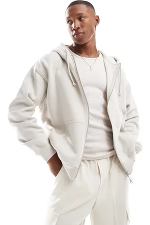 Cotton On Cotton On zip up hoodie in bone