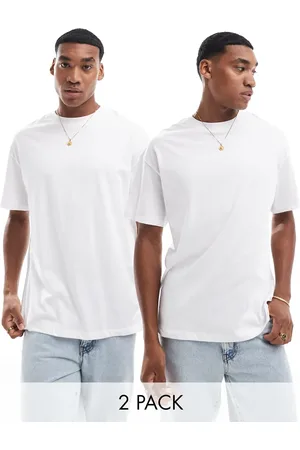 JACK & JONES 2-pack oversized T-shirts in