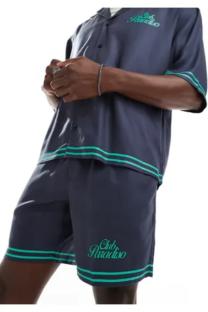 Only & Sons Pull on printed shorts in - part of a set