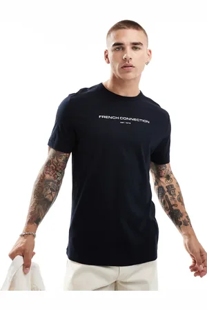 French Connection French Connection logo T-shirt in navy