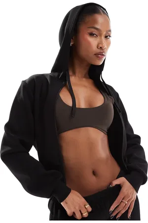ASOS Cropped performance hoodie in