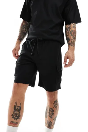 Only & Sons Plisse cargo shorts in - part of a set