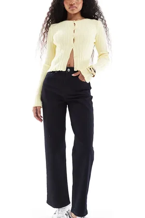 Miss Selfridge Straight leg jeans in indigo wash