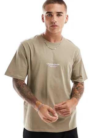 JACK & JONES Oversized t-shirt with originals logo in dark