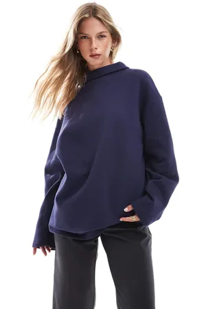 ASOS Funnel neck sweatshirt in