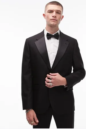 Topman Slim tux suit jacket in