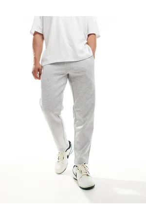 Only & Sons Straight fit sweat sweatpants in light gray melange
