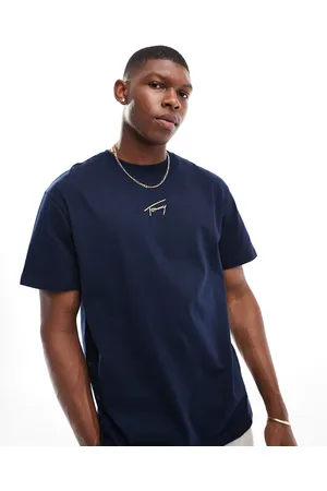 Tommy Hilfiger Gold central logo t-shirt in