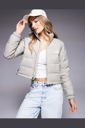 The North Face Hydrenalite down puffer jacket in clay