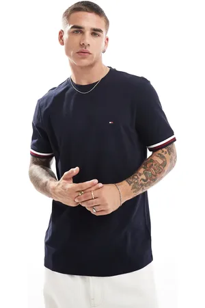 Tommy Hilfiger Striped cuff T-shirt in