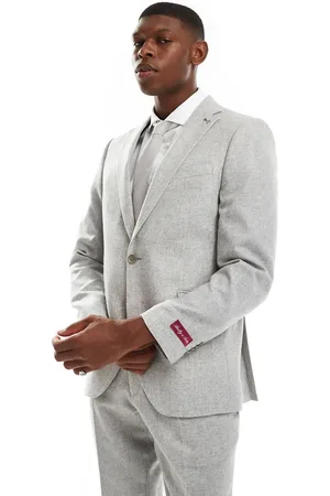 Shelby & Sons Shelby and Sons tailored slim blazer in light - part of a set