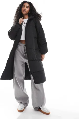 Stradivarius Longline puffer coat in
