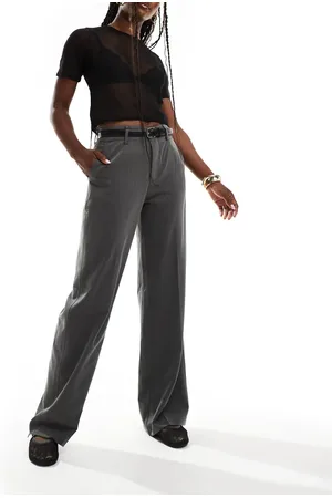Stradivarius Belted tailored pants in