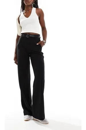 Stradivarius Belted tailored pants in