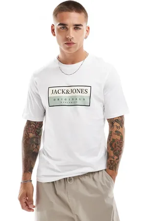 JACK & JONES Oversized t-shirt with front logo in