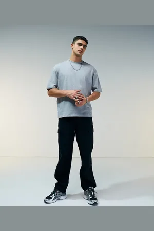 ASOS Essential oversized t-shirt with crew neck in heather