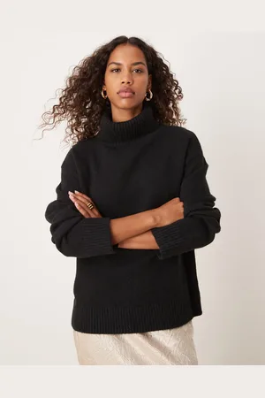 Glamorous Turtle neck slouchy sweater in knit