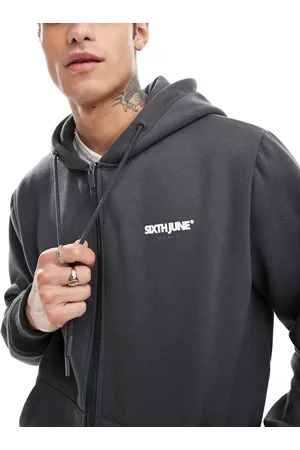 Sixth June Printed motif zip hoodie in - part of a set