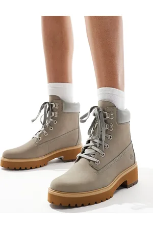 Timberland Carnaby cool mid lace up boot in olive full grain