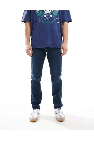 JACK & JONES Mike tapered jeans in dark wash