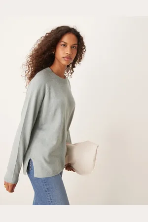JDY Round neck sweater in light