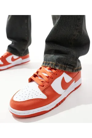 Nike Dunk Low Retro sneakers in and orange