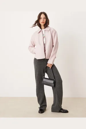JDY Side pocket short jacket in light