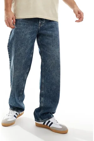 JACK & JONES Eddie loose rigid fit jean in washed