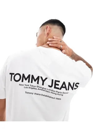 Tommy Hilfiger Classic linear back print t-shirt in
