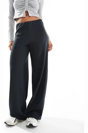 VERO MODA Loose pull on pants in graphite
