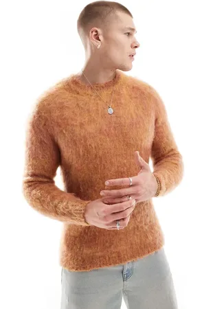 ASOS Knit fluffy sweater in