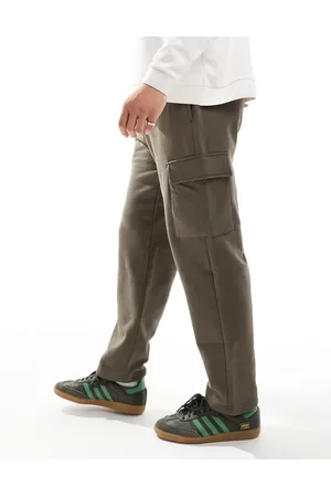 Only & Sons Straight fit cargo pants in brown