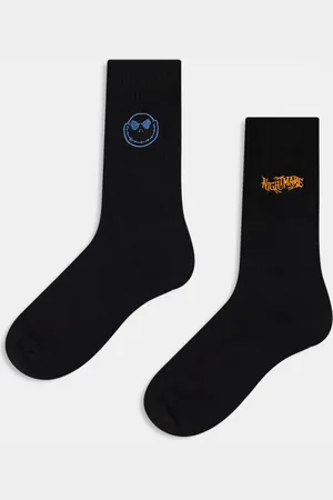 ASOS 2 pack Disney Nightmare Before Christmas socks in