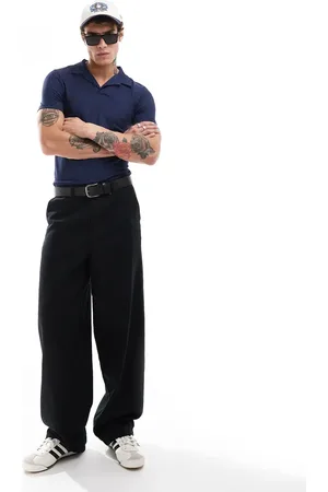 ASOS Muscle fit polo in textured rib in