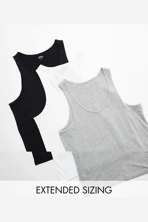 ASOS 3 pack tank top in multiple colors